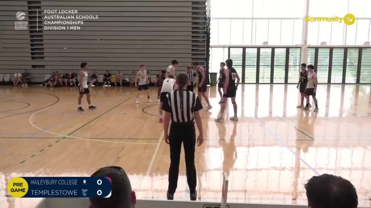 Replay: Haileybury College v Templestowe College (U20 Men Div 1) - 2024 Basketball Australia Schools Championships Day 2