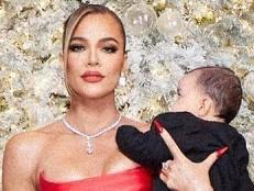 Khloe Kardashian has finally shared a photo of her son's face