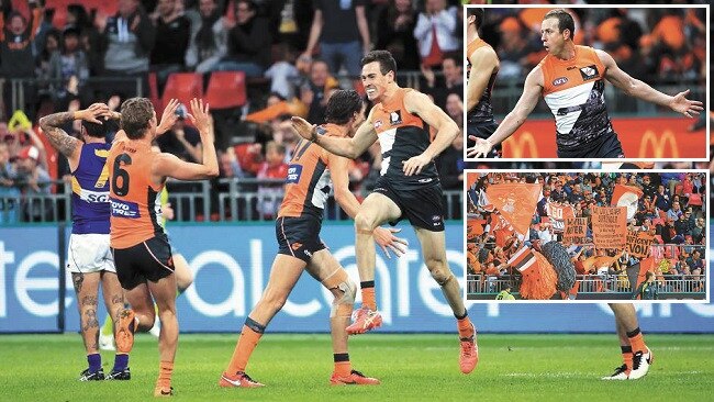 GWS won’t just be making up numbers in the AFL finals ... They will be there with purpose.