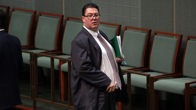 George Christensen has confirmed he is committed to crossing the floor over a bank commission. Picture: Gary Ramage.