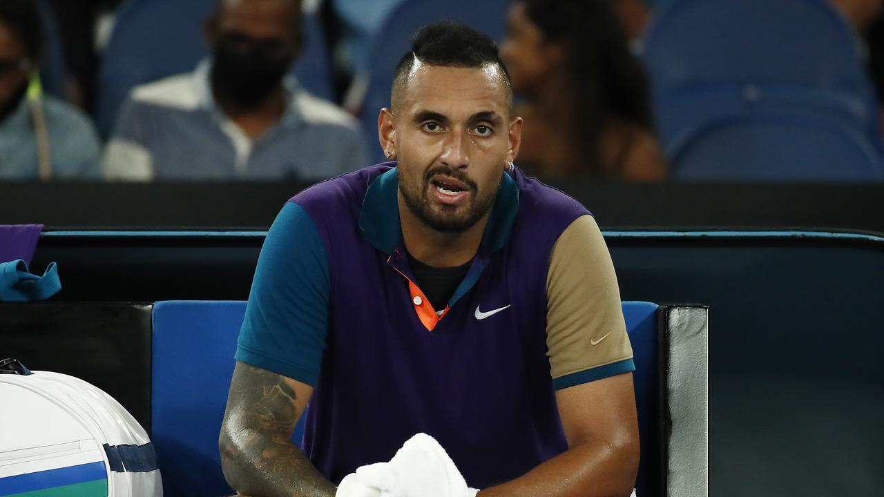 Kyrgios has voiced strong opinions on a range of topics on his new podcast. Picture: Getty