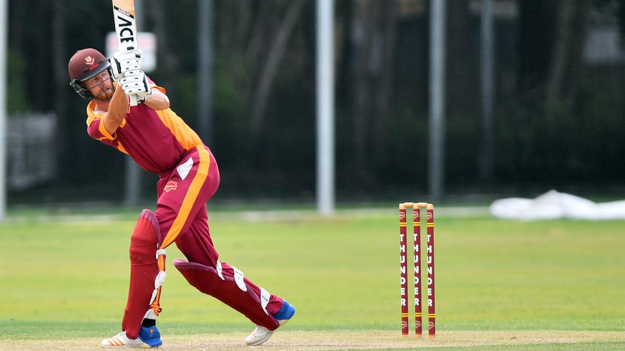 Sunshine Coast Division 1 cricket action in Tewantin between Tewantin/Noosa and Maroochydore. Scott Aufderheide. Picture: John McCutcheon / Sunshine Coast Daily