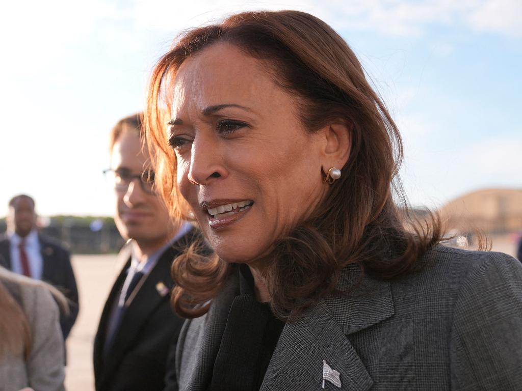 Gunshots have been fired at One of Kamala Harris’ campaign offices. Picture: AFP