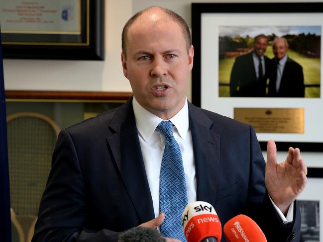 Josh Frydenberg. Picture: Andrew Henshaw