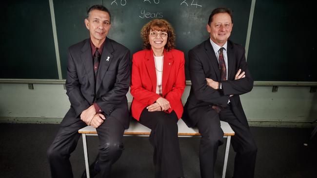 From left: Jeremy Ludowyke, Raffaella Galati-Brown and David Adamson. Picture: Tony Gough