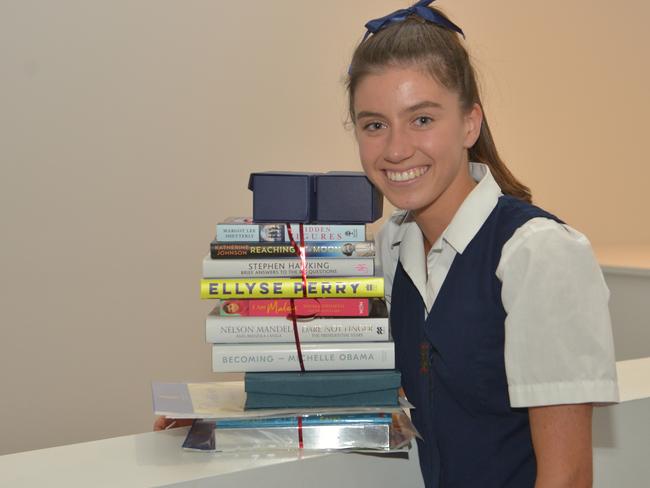 St Hilda's 2019 dux Caitlin Boyle, 17, from Broadbeach Waters. Picture: Supplied