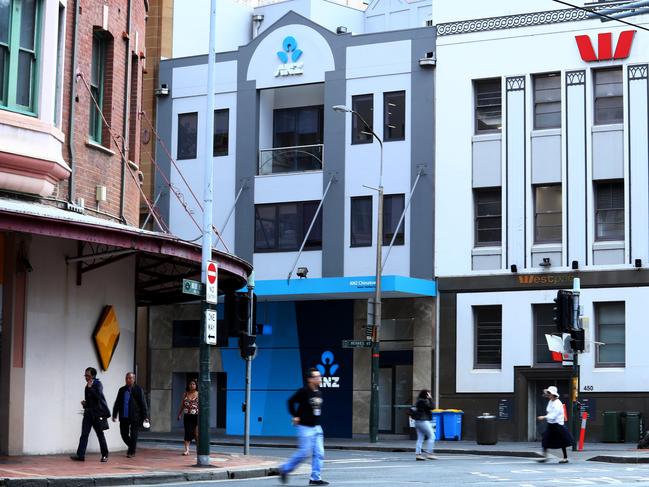 14/11/2018: Generic picture of Commonwealth, ANZ and Westpac bank branches in chinatown, Sydney. Hollie Adams/The Australian