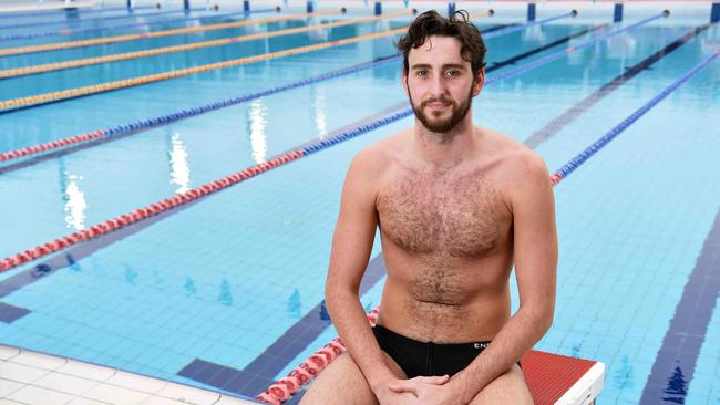 Sunshine Coast swimming athlete Lewis Blackburn. Picture: Patrick Woods.