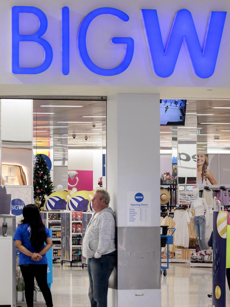 Big W shoppers have been warned about the change in policy. Picture: NewsWire / David Geraghty