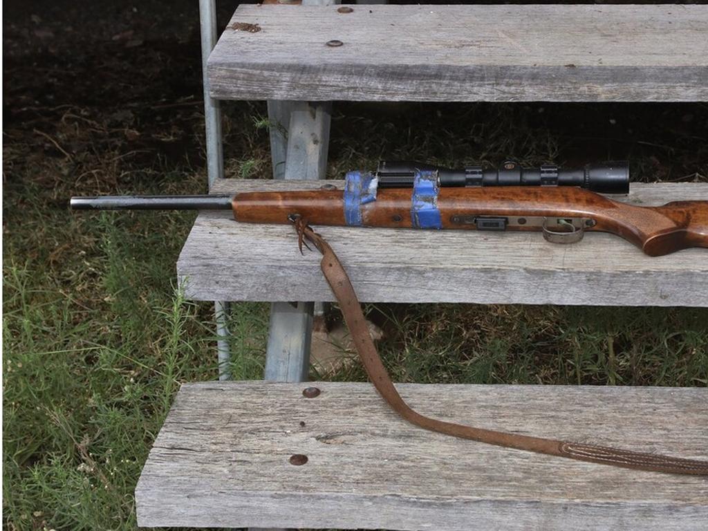 One of the rifles used by the Trains: Supplied