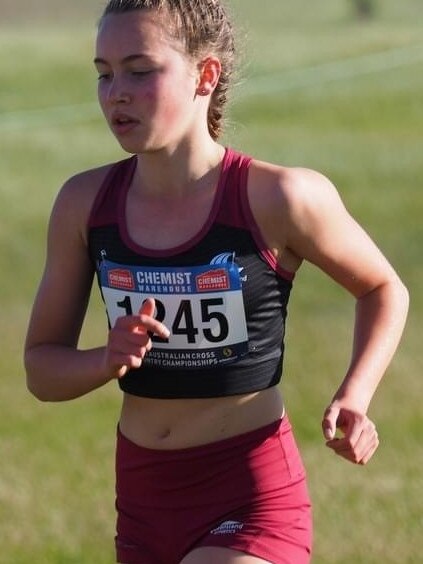 Action from the cross country championships.