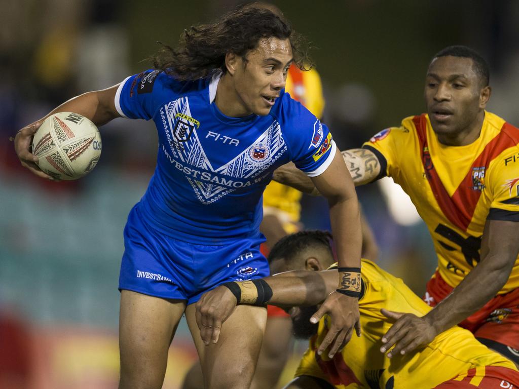 Jarome Luai plays for the Samoan national team.