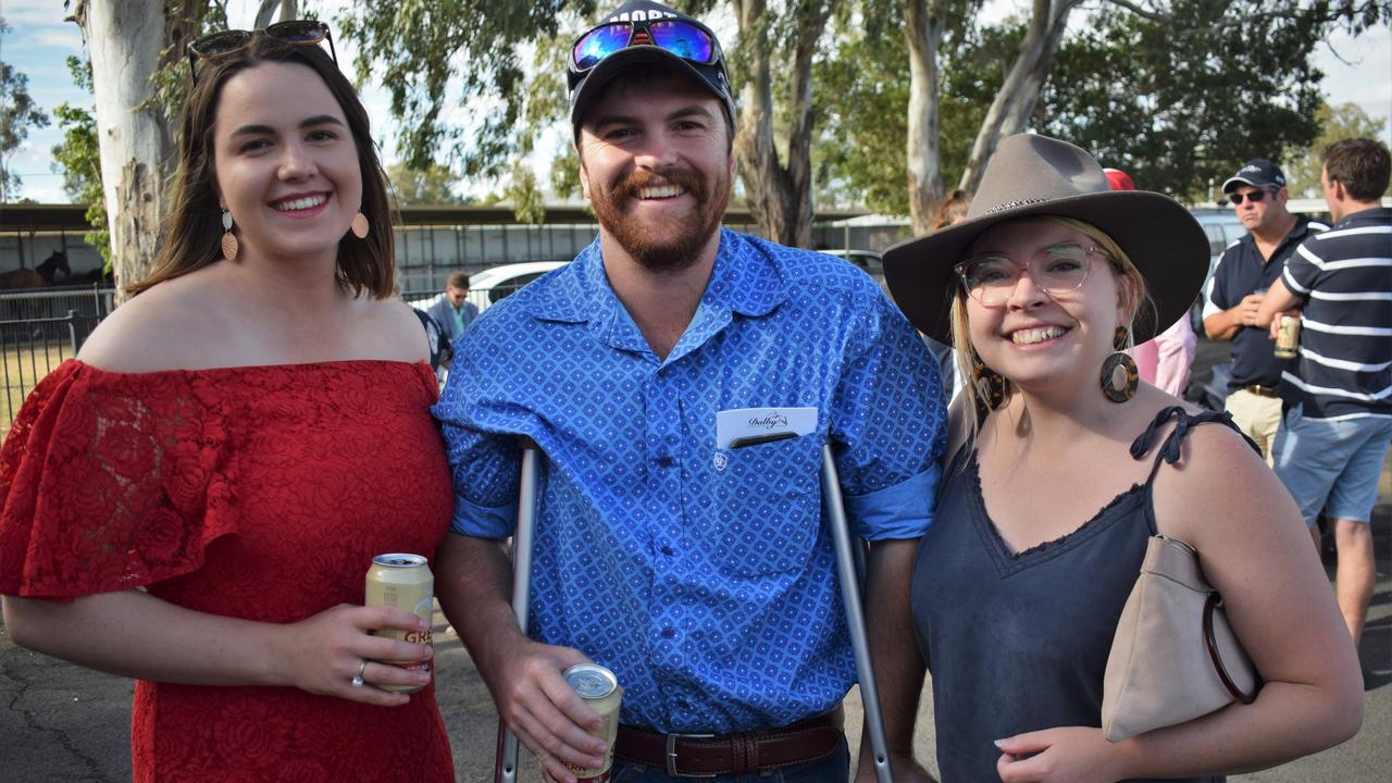 Jessica Clarke, Damien Clarke and Monique Taylor.