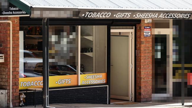 Another unlicensed tobacconist that opened near St Peter’s Girls’ School. Picture: Russell Millard