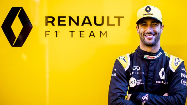 Daniel Ricciardo makes the switch to McLaren next year after two years at Renault.