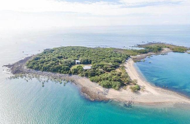 The only house on Victor Island off Mackay is on sale for $3,500,000. Picture: Contributed