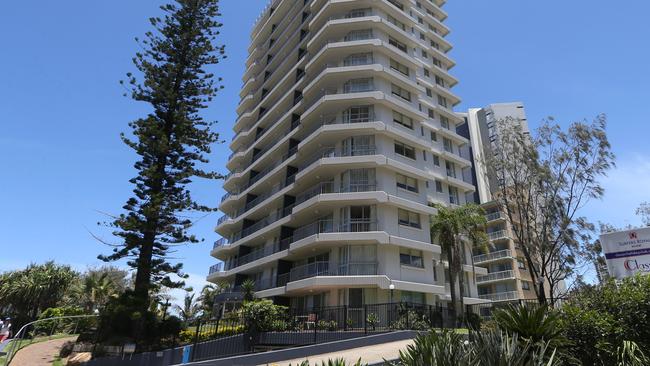 Surfers Royale building on 7 Northcliffe Terrace, Surfers Paradise, Gold Coast.