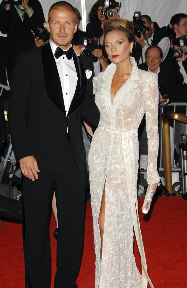 Date night at the Metropolitan Museum of Art's Costume Institute Gala in New York, May 2008. Picture: AP