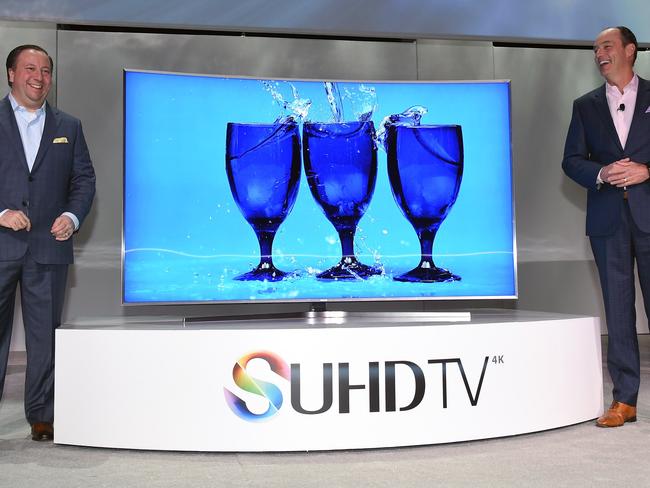 Like buying an expanded pack of coloured pencils ... The new Samsung TV adds a nanocrystal layer to an LED television.