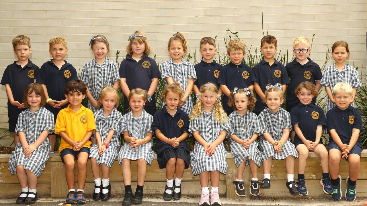 Belmont Primary School 2025 Prep L. Front: Meadow Hoey, Edwin Hodgson, Florence Preston, Jean Banyard, Clementine Myers, Inalah Garwood, Lola Riordan, Penny Chamberlain, Lewis O’Brien, Jed Rogers. Back: Percy Hazelager, Teddy Moore, Willow Campbell, Simmy Saunders, Maggie Eales-Barton, Otis Parsons, William Kelly, Kasper Slade, Harvey Nuske, Aria Marinelli