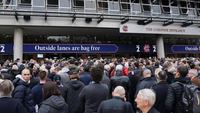 Geelong fans are set to make another return to the MCG. Picture: AAP Image/Michael Dodge