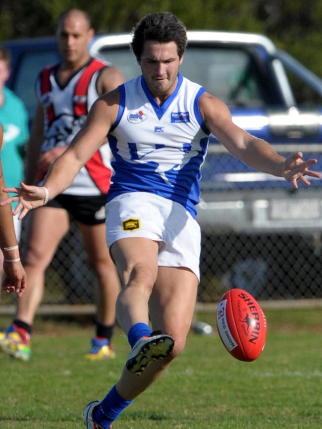 Sunbury Kangaroos’ David House, whose side will host Rupertswood in a big Riddell District Football League clash this weekend.