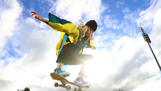 Skateboarders spent up on fashion as they put government stimulus to work. (Photo by Robert Cianflone/Getty Images)