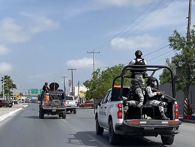 Matamoros is a stronghold for the region’s Gulf Cartel. Picture: AFP