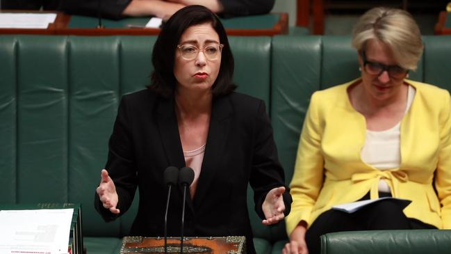 Terri Butler in parliament. Picture: Gary Ramage