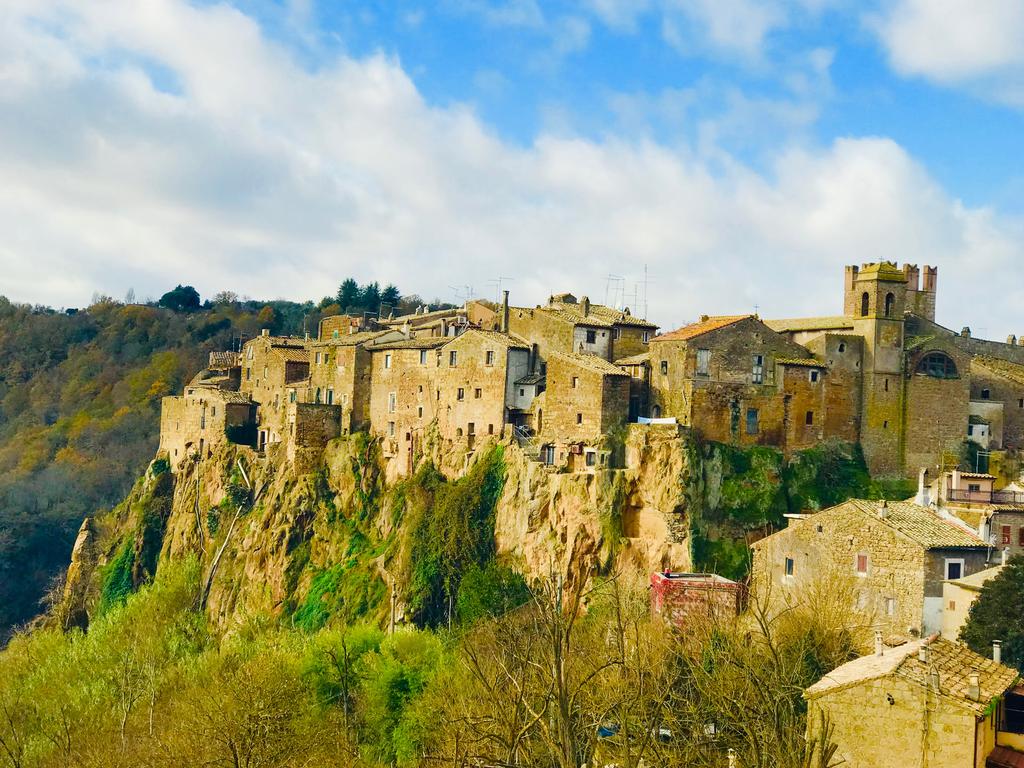 The town sits on a hill. Picture: Silvia Marchetti