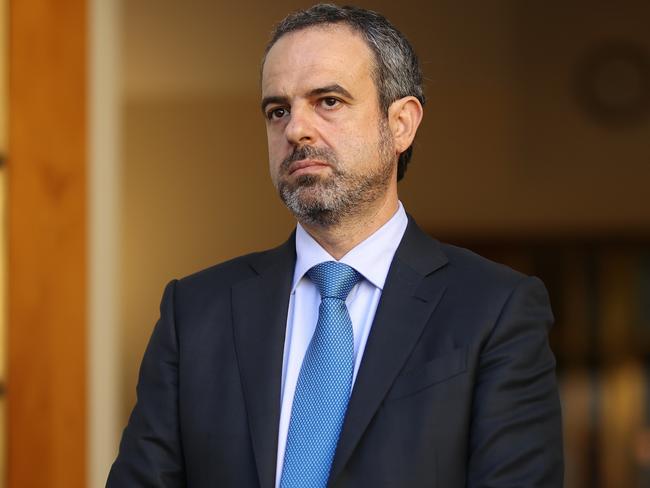 CANBERRA, AUSTRALIA - NewsWire Photos MAY 27, 2021:Dr Omar Khorshid, Australian Medical Association President during a press conference at Parliament House in Canberra. Picture: NCA NewsWire / Gary Ramage