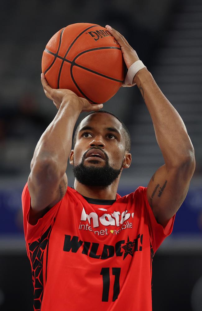 The five-time NBL MVP on the move. Picture: Daniel Pockett/Getty Images