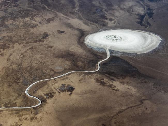 Photo and caption by Stas Bartnikas / National Geographic Travel Photographer of the Year Contest Lonely salt lake Aerial shot was taken in Death Valley national park from a small plane