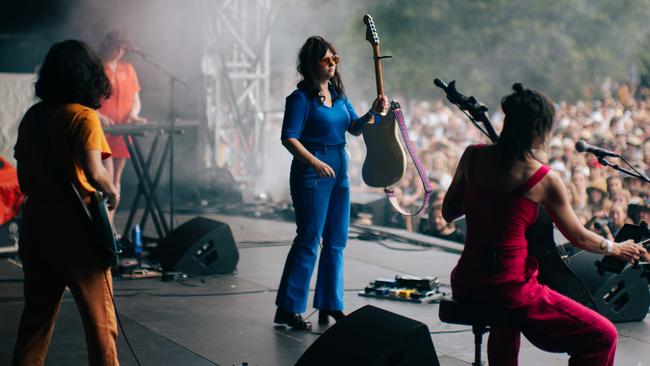 Angel Olsen performs at WOMADelaide 2023. Picture: Wade Whitington, supplied