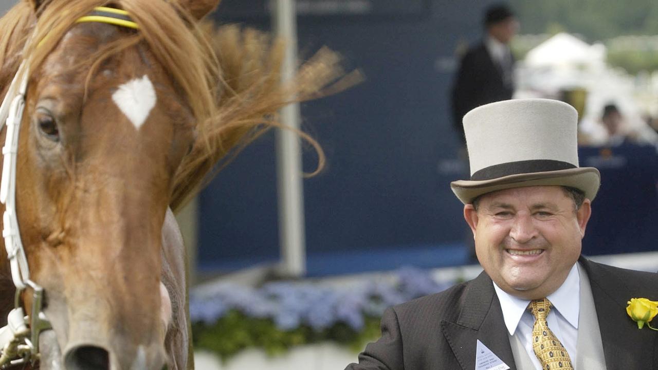 Trainer &amp; part owner Paul Perry with Choisir at Royal Ascot. Picture: Turf