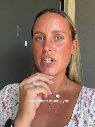 The young mum has amassed 30,000 views on her TikTok. Picture: TikTok/montana.older