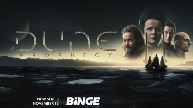 Dune: Prophecy also stars Travis Fimmel, Emily Watson, Olivia Williams and Mark Strong. Picture: Binge