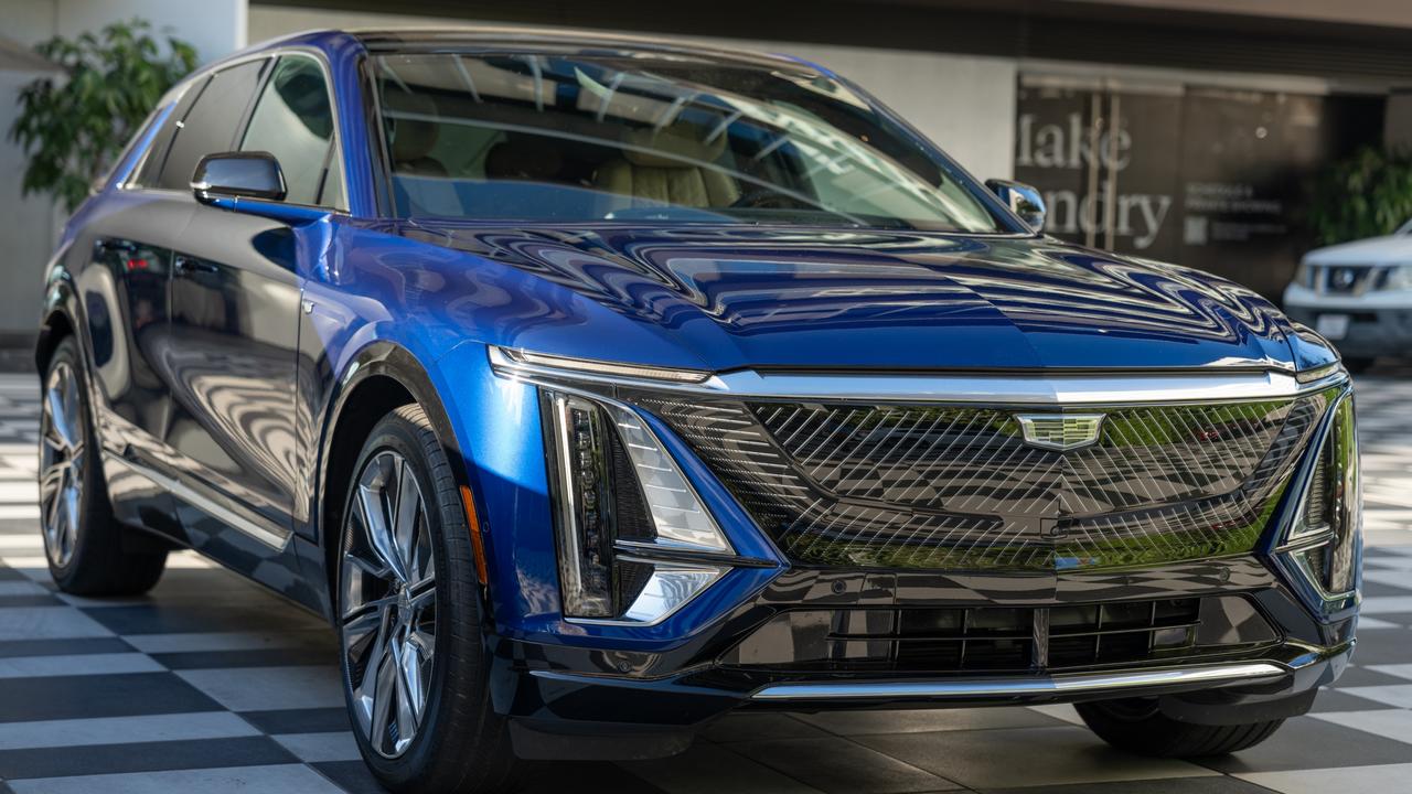 The new Cadillac LYRIQ electric SUV. Picture: Supplied