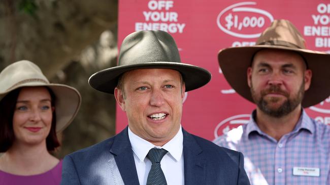 Queensland Premier Steven Miles in Rockhampton. Picture: Adam Head