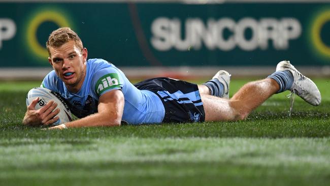 Tom Trbojevic is one of several Blues players who could be playing Origin for a long time. Picture: AAP Image/Darren England