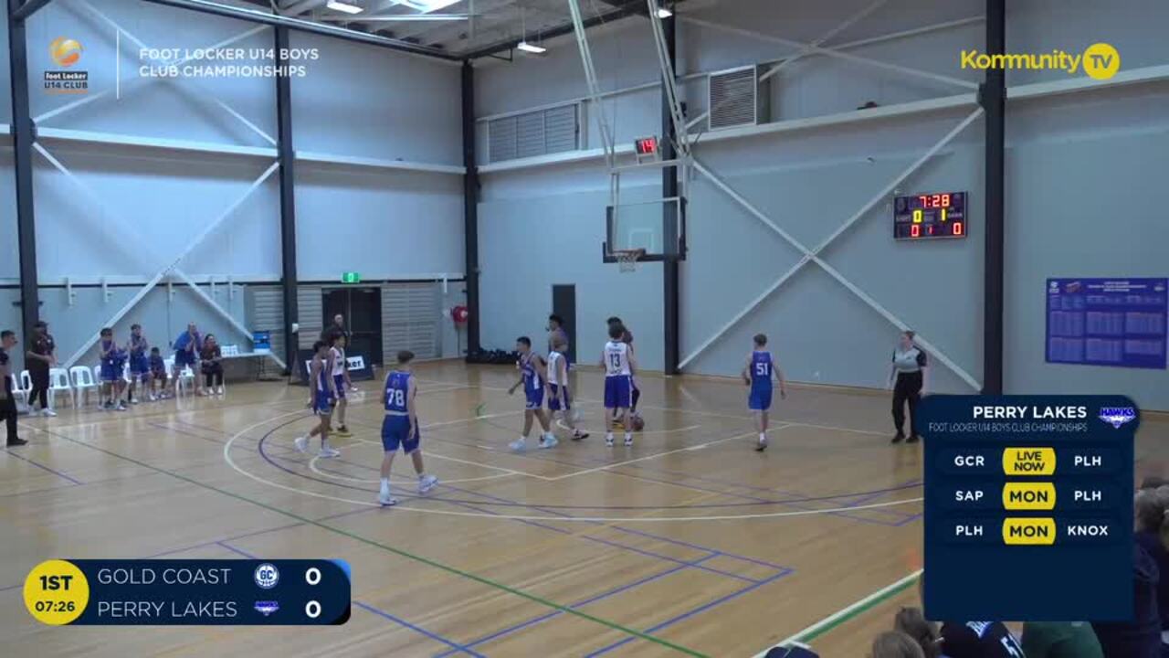 Replay: Gold Coast Rollers v Perry Lakes Hawks (Boys) - 2024 Basketball Australia U14 Club Championships Day 1