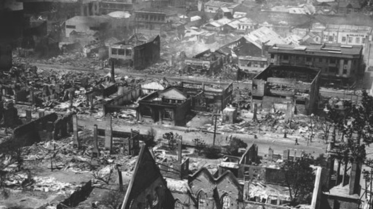 The 1931 earthquake decimated the city. Photo: Napier City Council