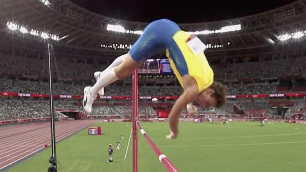 Duplantis' incredible clearance in the final.
