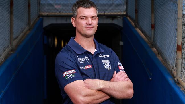 Daily Telegraph. 12, October, 2022. New Canterbury Bulldogs coach Cameron Ciraldo, at Belmore, today. Picture: Justin Lloyd.