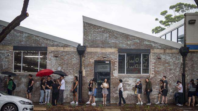 Lune Croissanterie currently has six stores across Melbourne, Brisbane and now Sydney. Picture: NewsWire / Simon Bullard.