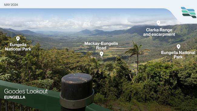 View of the Pioneer Valley which would have been changed by the Pioneer-Burdekin pumped hydro project's lower reservoir. Picture: Queensland Hydro.