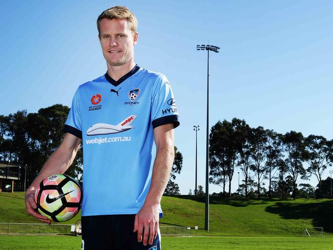 Matt Simon says Sydney FC are determined to build on their 2017 success. Picture: Virginia Young