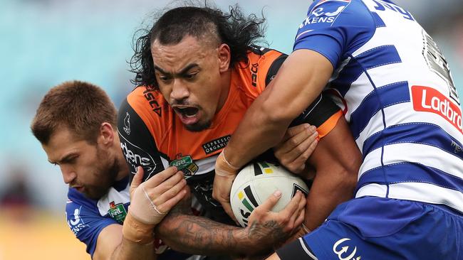 Mahe Fonua managed 42 last week despite missing out on attacking stats. Picture: Brett Costello