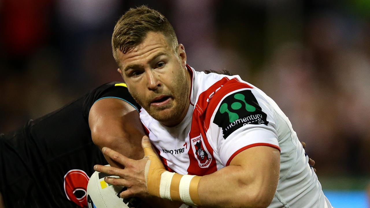Trent Merrin has been linked to a move back to the Dragons just months after signing a big-money deal with Leeds.