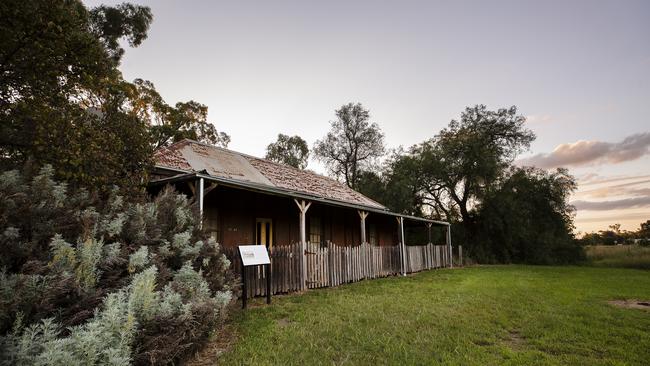 The Bimbi Post Office is the only remaining building in the town. Picture: Kim Storey